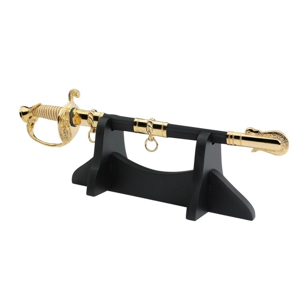 Mini sword letter opener WKC style with sheath desk decor gift idea